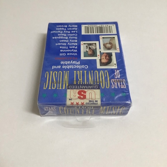 Stars of Country Music Playing Cards Hoyle Artist Photos Vintage 1996 NEW SEALED - Picture 5 of 5